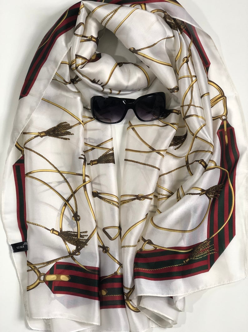 Elegant Silk Feel Scarf/Hijab