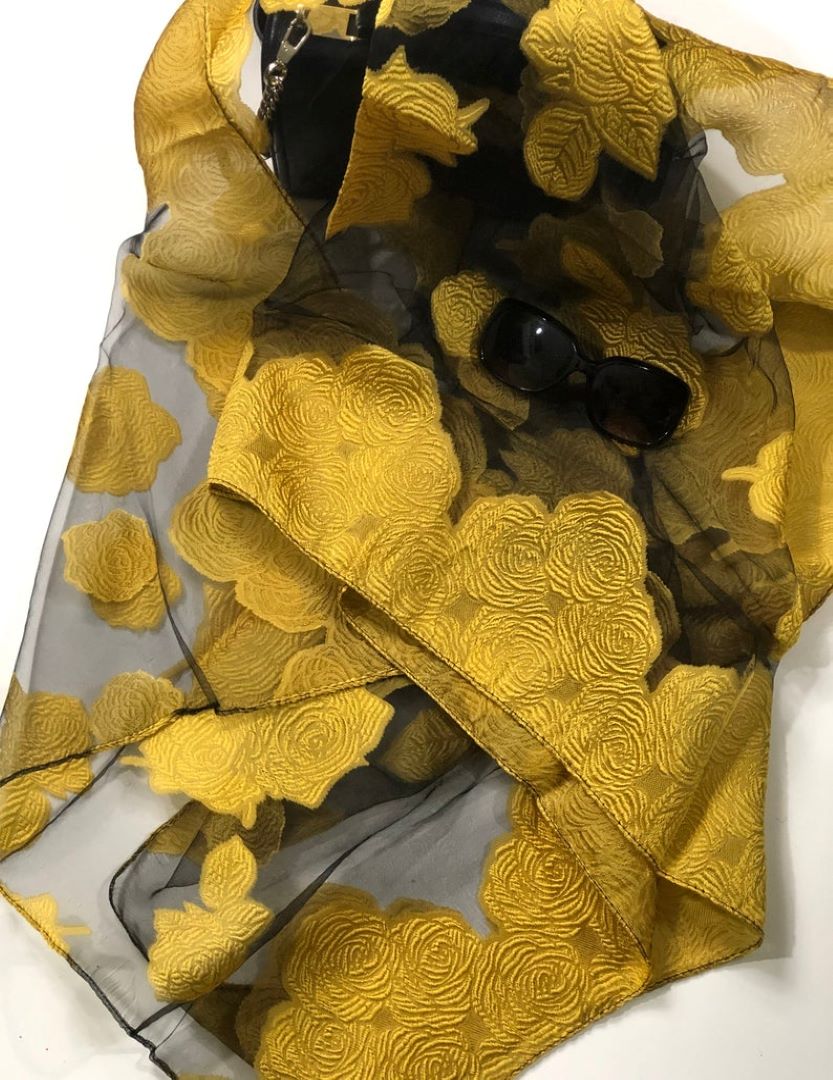 Organza Silk Scarf