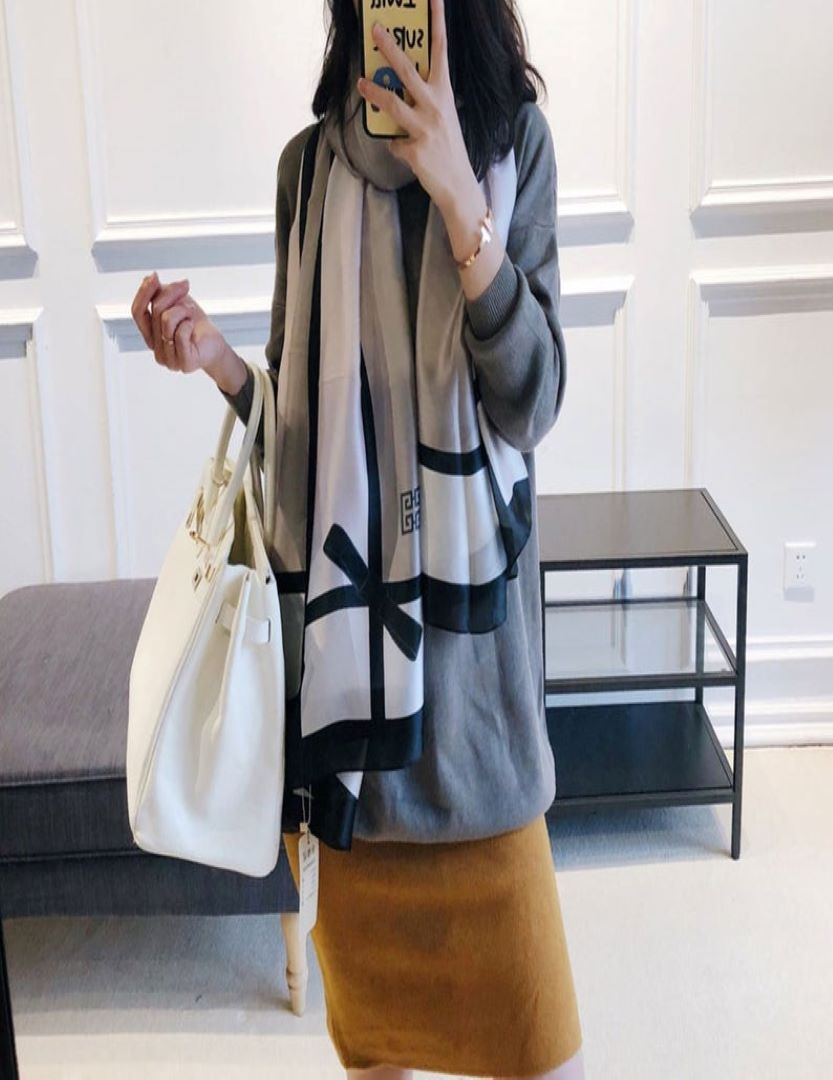 Elegant Silk Scarf / Hijab
