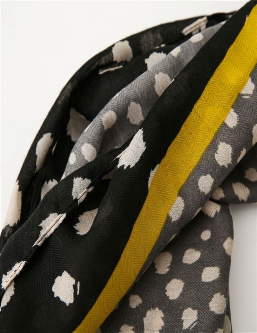 Cotton Viscose Printed Scarf